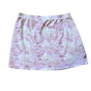 Jerdog workout skirt size X-small rose pattern